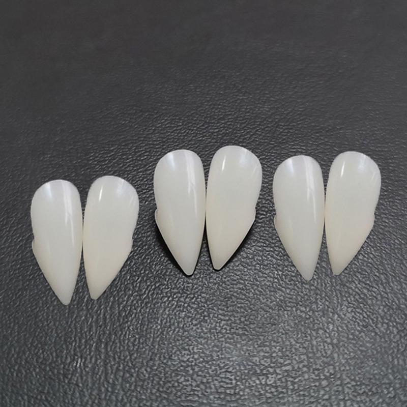 Bloodcurdling Vampire Werewolves Fangs Fake Dentures Teeth Costume Halloween Fad