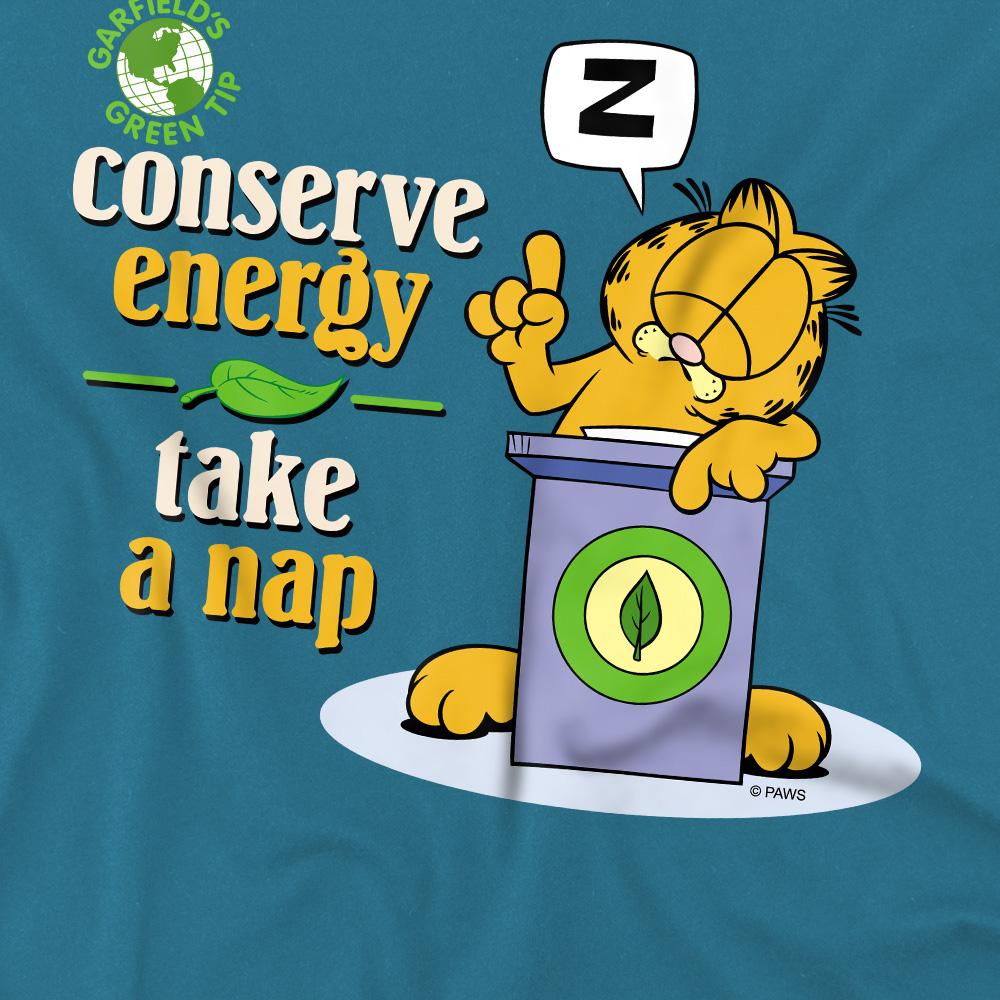 Garfield Mens Conserve Energy T-Shirt