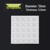 Cylindrical Transparent Silicone Anti-Collision & Non-Slip Furniture Pads