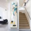 Slim Vertical Self-Adhesive Mural: Elegant Decorative Sticker for Entrance Hall or Corridor