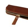 Zipper Pen Protective Bag Pencil Holder Pen Sleeve Pouch Leather Pen Bag  Stationery School