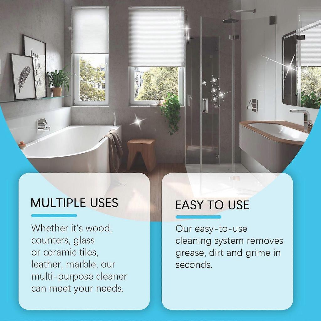 Multipurpose cleaner Multipurpose cleaning effervescent tablets mild decontamination grease odor cleaner 1