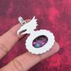 Pink Spiny Oyster Pendant, 925 Solid Sterling Silver Gemstone Jewelry, Handmade Pendant, For Thanksgiving