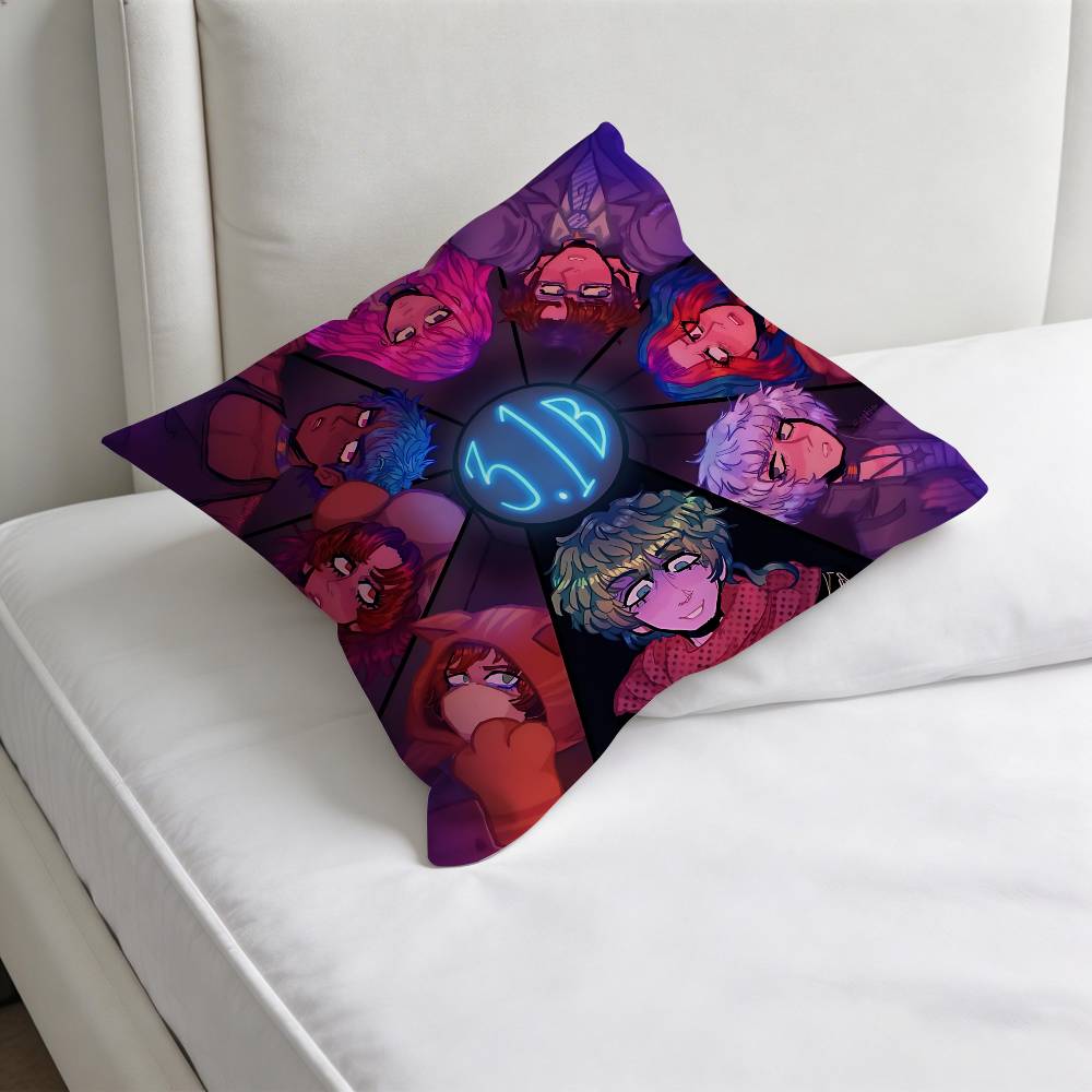 Game Your Turn To DDie Decorative Square Pillow Cover Modern Cushion Case for Living Room Bedroom