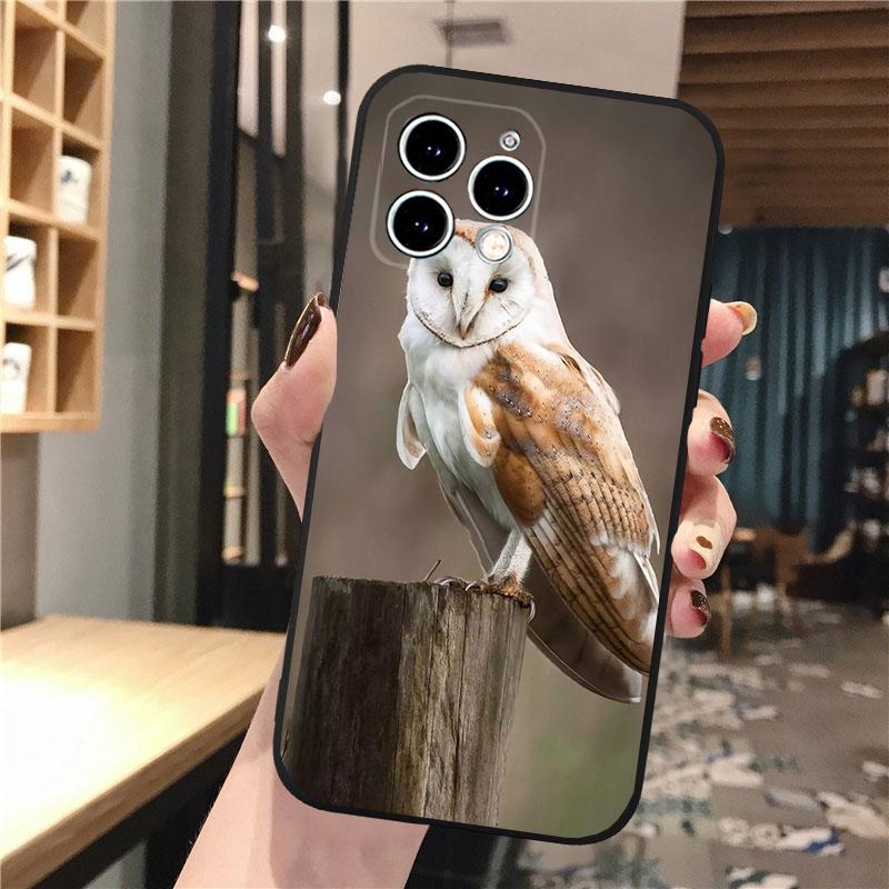 Phone Case Carcasa Funda For iPhone 17 Pro Max 17 Air 16 15 14 13 Pro Max 15 16 Pro 15Plus Owl