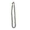 Elegant Silver Gray Pearls Necklace Stunning Silver Gray Pearls Necklace Unique Neck Chain For Memorable Occasions