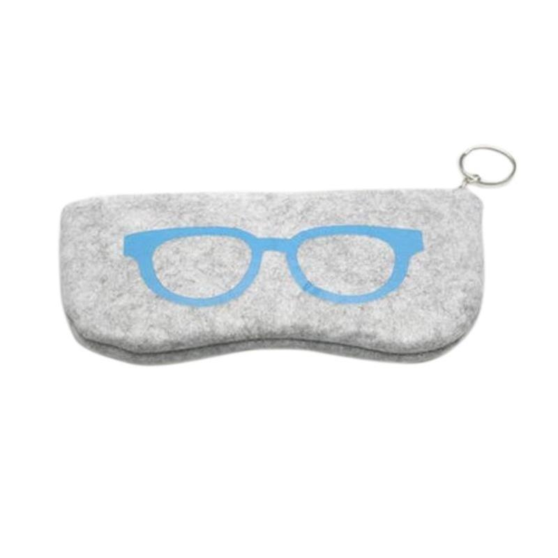 2018 Colorful Sunglasses Case For Women Men Glasses Box Felt Sun Glasses Bag Eyeglasses cases For Men Eyewear Accessories