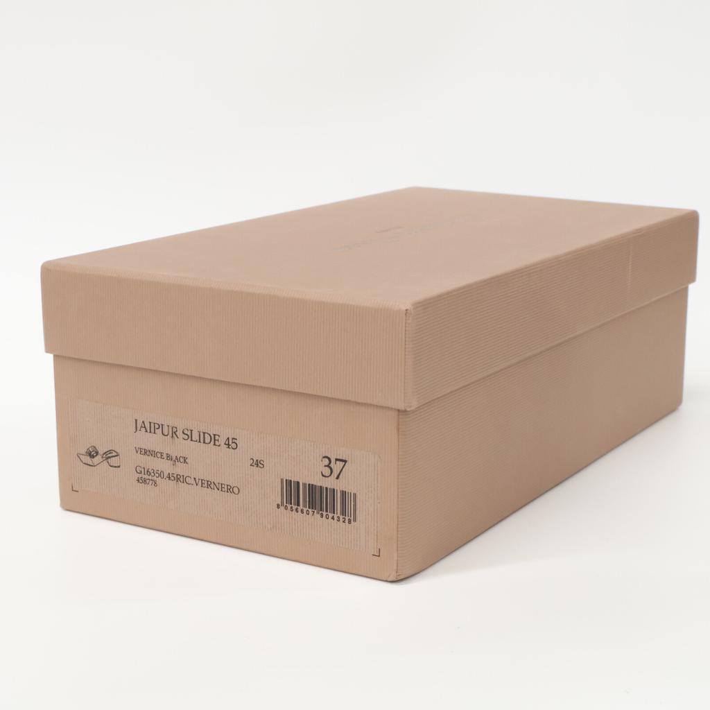 Gianvito Rossi JAIPUR SLIDE heeled sandals shoes 37 blackUsed