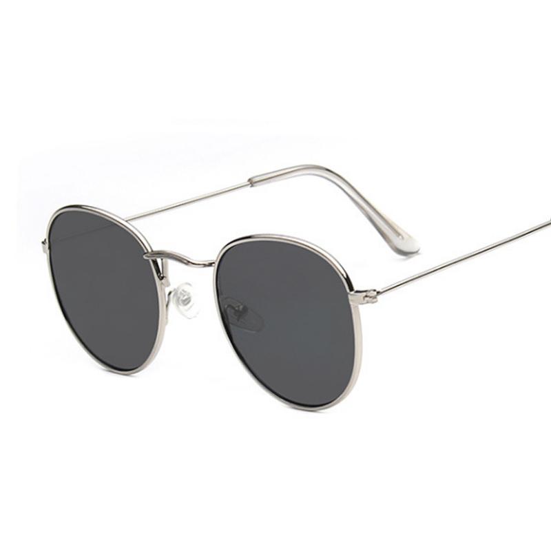 

Classic Small Frame Round Sunglasses Woman/Man Brand Designer Alloy Mirror Sun Glasses Male Female Fashion Vintage Other