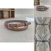 Ladies Leather Belt With Square Buckle For Daily Fashion