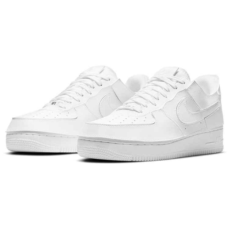 Nike Air Force 1/1 White Black Unisex Sneakers CV1758-100