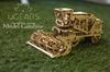 UGears Combine Harvester Wooden Block Puzzle Toy 70010 [Used]