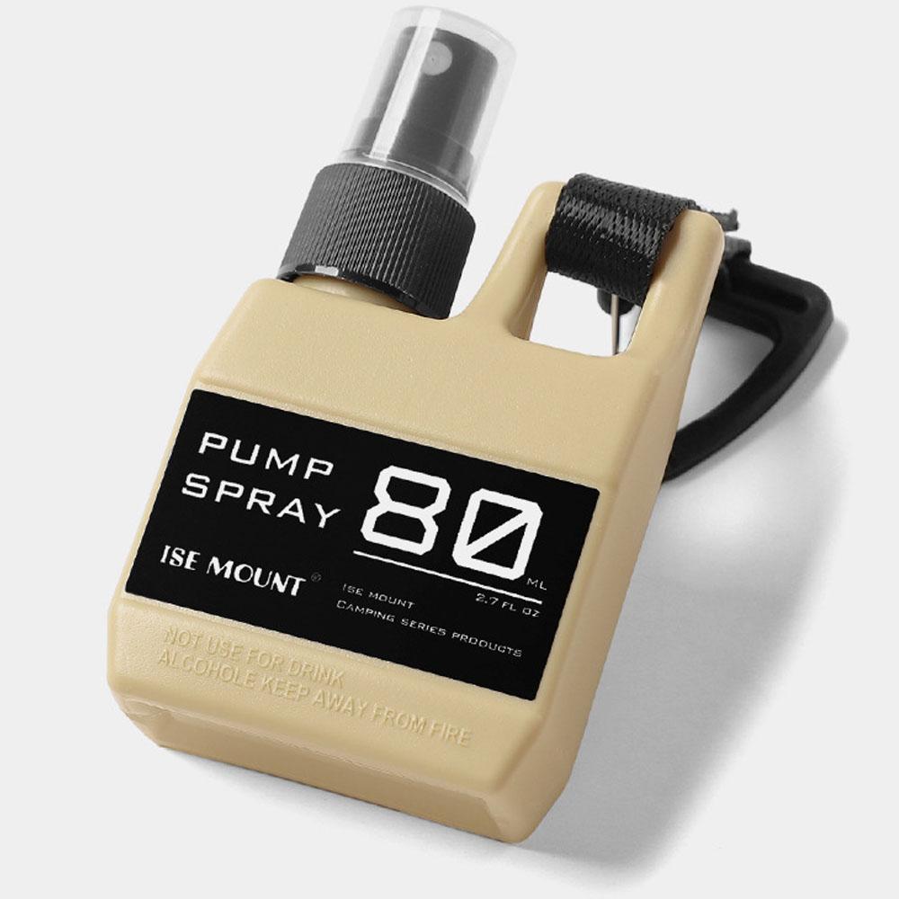 Outdoor Camping Wandern 80 ml Sprühflasche Reise Tragbare Sprühflasche Kleine Flasche HookUp