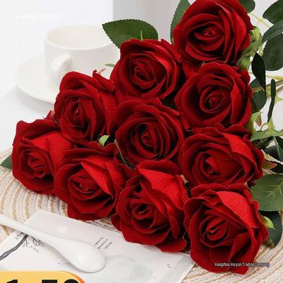 Bouquet di Rose Artificiali per San Valentino: Decorazione per la Casa per Soggiorno e Tavola da Pranzo
