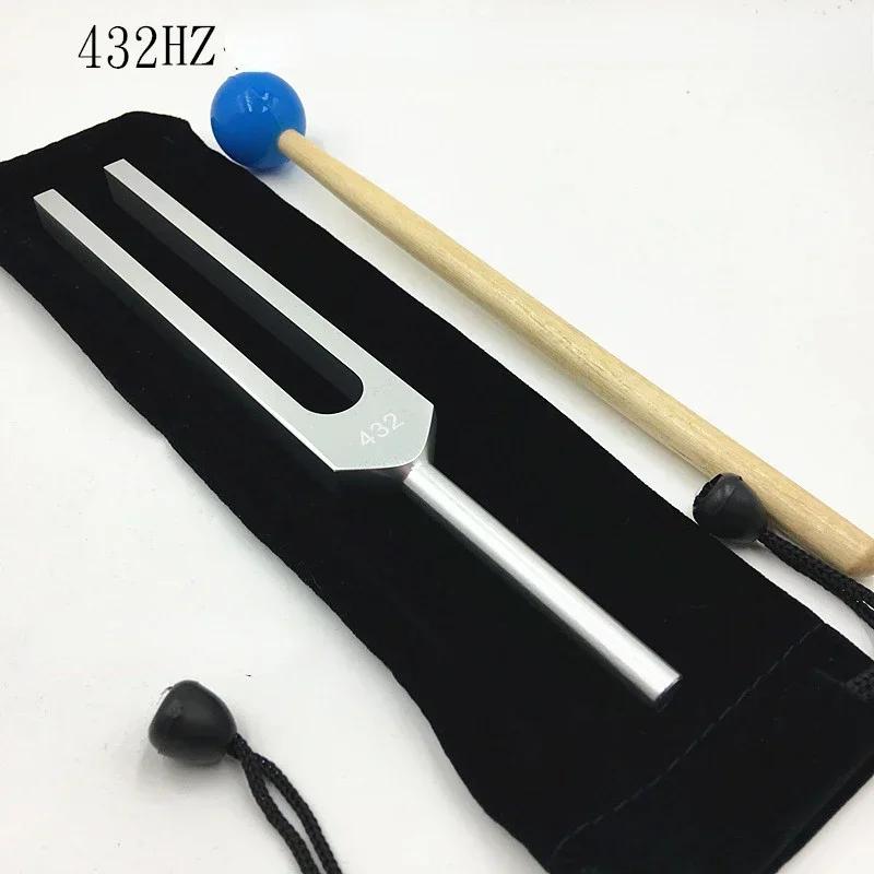 Diapason 432HZ in lega di alluminio, suono curativo, risonanza Schumann, diapason terapeutico, strumento a percussione