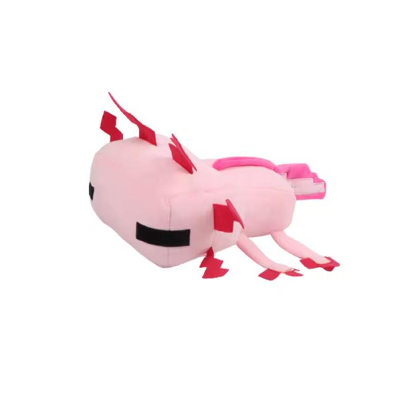 Axolotl Plush Toys Creeper Spider Enderman Wolf Bat Zombie Dragon Cartoon Plush Doll Stuffed Toys Gift for Children Kids