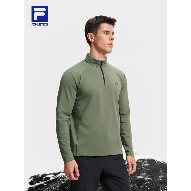 FILA Men s Fleece Half-Zip Sports Top L