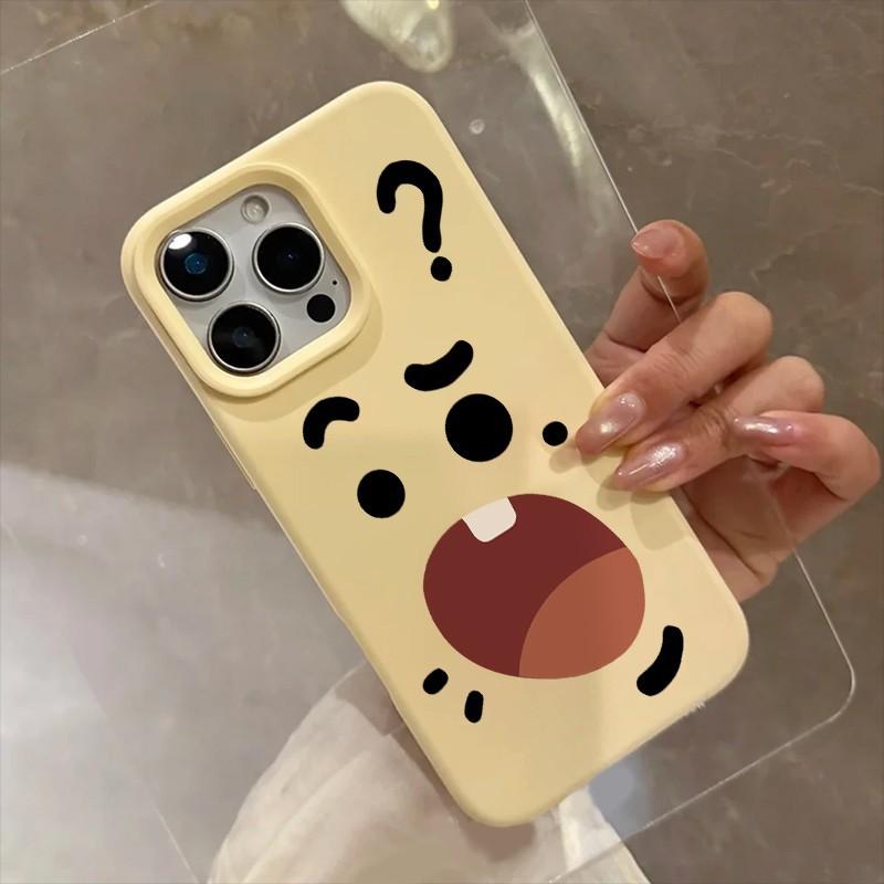 New Creative Glutinous Rice Shell with Cute Expressions for 12/11pro Mobile Phone Shell Trendy Brand Note12/11p