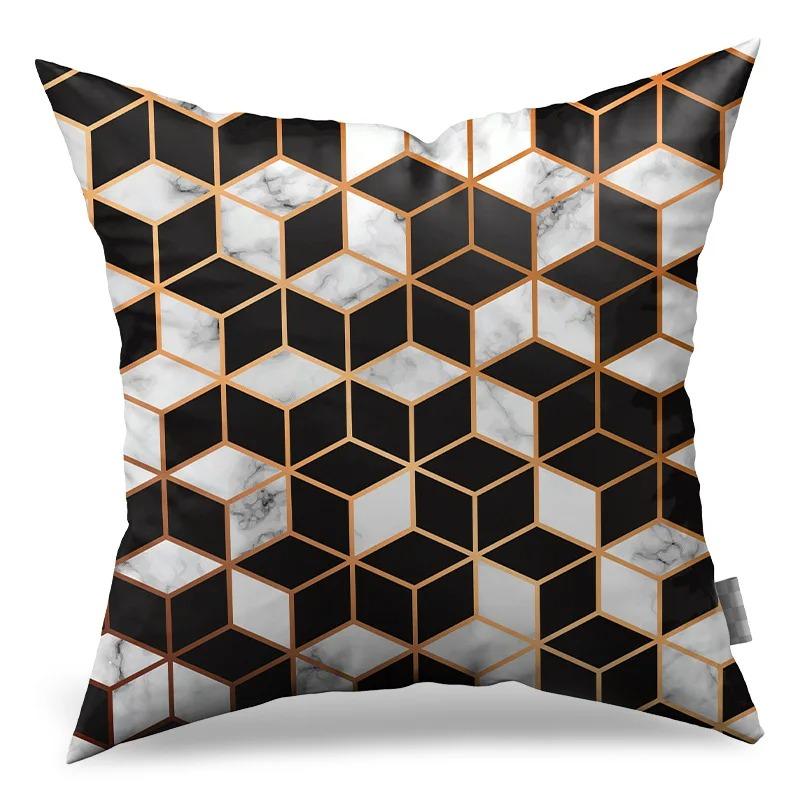Simple Texture Decorative Pillowcase Office Living Room Car Ornaments Home Pillowcase