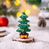 Figurki Bożonarodzeniowe Miniatury Choinka Święty Mikołaj Bałwany Niedźwiedź Mikro Krajobraz Domek dla Lalek Mech Terrarium Dekoracja Wróżek