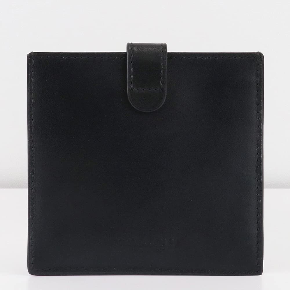 ID Card Case C3162 Pass Commuter Pass [Coach] Case, Case, Men's (QB/BK Black) [Used]