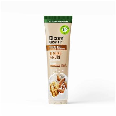 Nährender Duschgel mit Vitamin B Mandel und Nüsse Urban Fit 100 ml