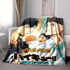 Custom 1pc Haikyuu!! Team Spirit Blanket, Soft And Comfortable Blanket, Casual Warm, Camping Travel Blanket, Birthday Gift Q91277