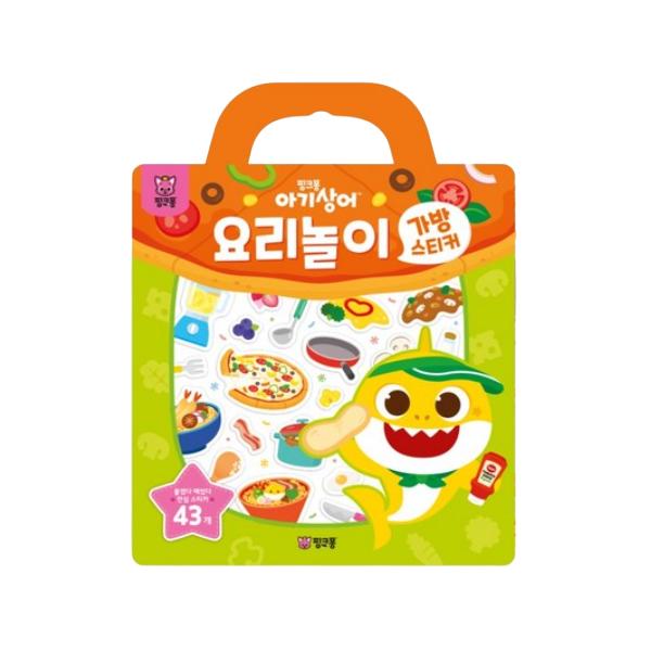 

Сделано в Корее, сертифицировано KC – Наклейки на сумку Pinkfong (Игра в готовку / Корейский алфавит) 3 варианта #Cooking Play