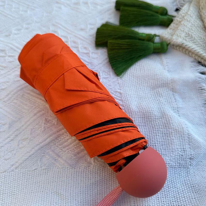 Qiuqiao Mini Automatic UV Sun Rain Umbrella