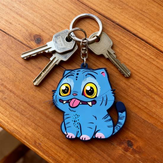 Witch Hunter Keychain Holder Acrylic Anime Fans Gift Bag Hanging Pendant Ornamental Decoration Bag Accessory