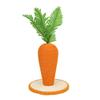 Cat Scratching Post Carrot Sisal Vertical Carrot Cat Climbing Frame for Indoor Cats Kitty Training Climbing