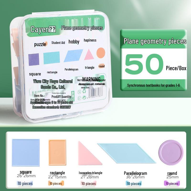 25mm Geometric Counting Chips for First Grade Math – Learning Coins for Addition and Subtraction