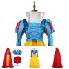 Costume de Blanche-Neige Réel de Film Pour Filles Halloween Cosplay Jeu de Rôle Fantaisie