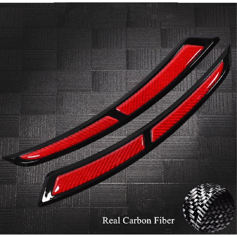 Wheel Arch Pads Made of 100% Real Carbon Fiber In a Sporty Style for Cars, Mudguard/mudguard Protection Pads, Arch Extensions, Stickers, Stripe, Car