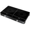 Double Induction Hob - SENCOR - SCP 4201GY - 3500 W - 2 Burners - LCD Screen - Grey