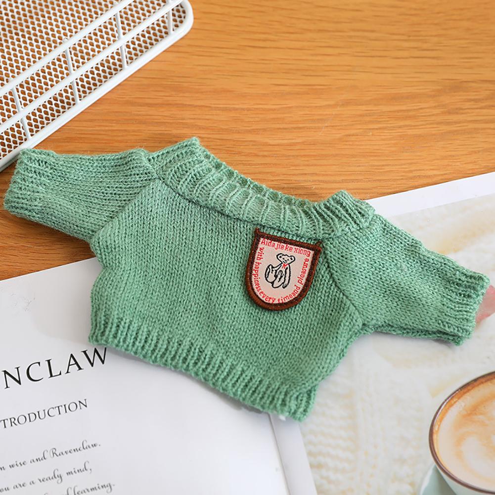 

Для куклы-утки LaLafanfan Модная одежда Комбинезон Одежда для куклы Сочетание цветов Толстовки Аксессуары для кукол Милое украшение Маленькая одежда 15#