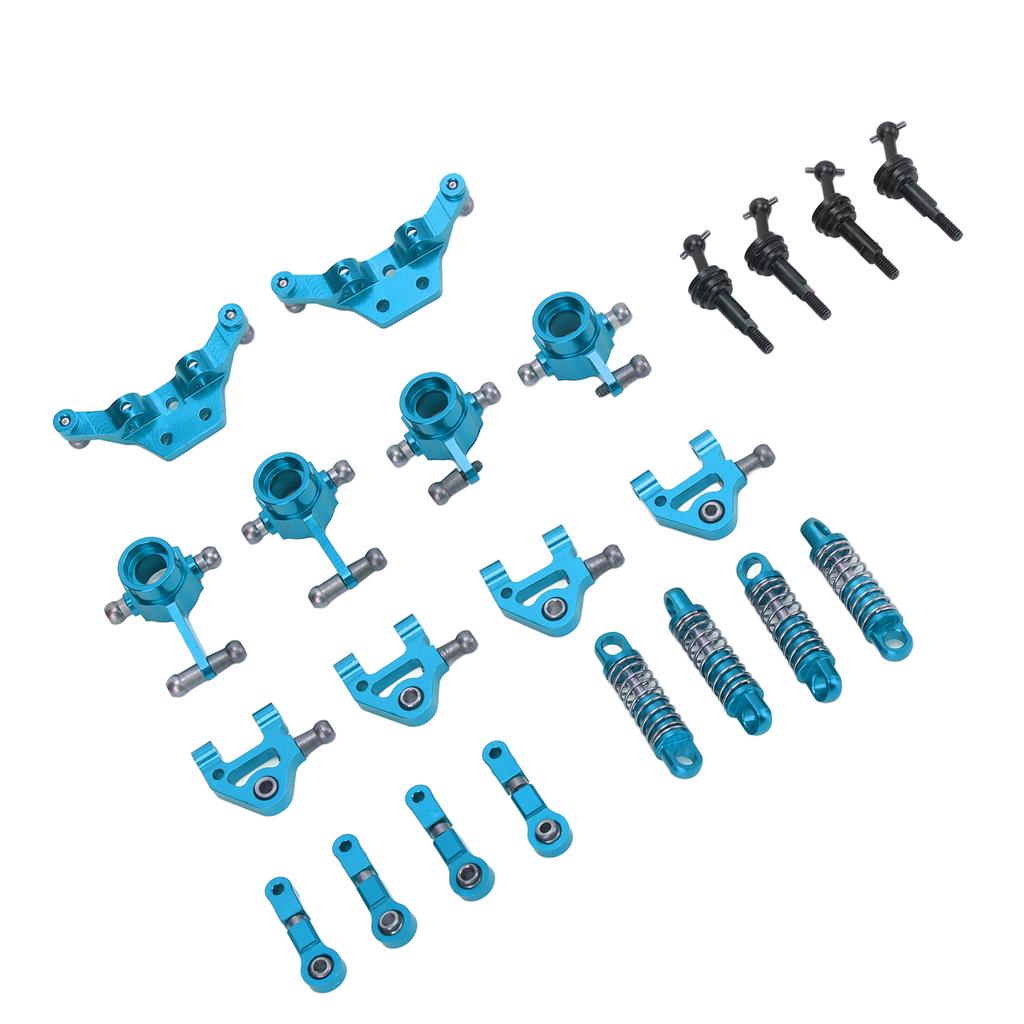 Aluminum Alloy RC Car Upgrade Parts Kit Shock Absorbers CVD Drive Shaft Front Rear Steering Cup for   K969 1Celsius28 RC Car