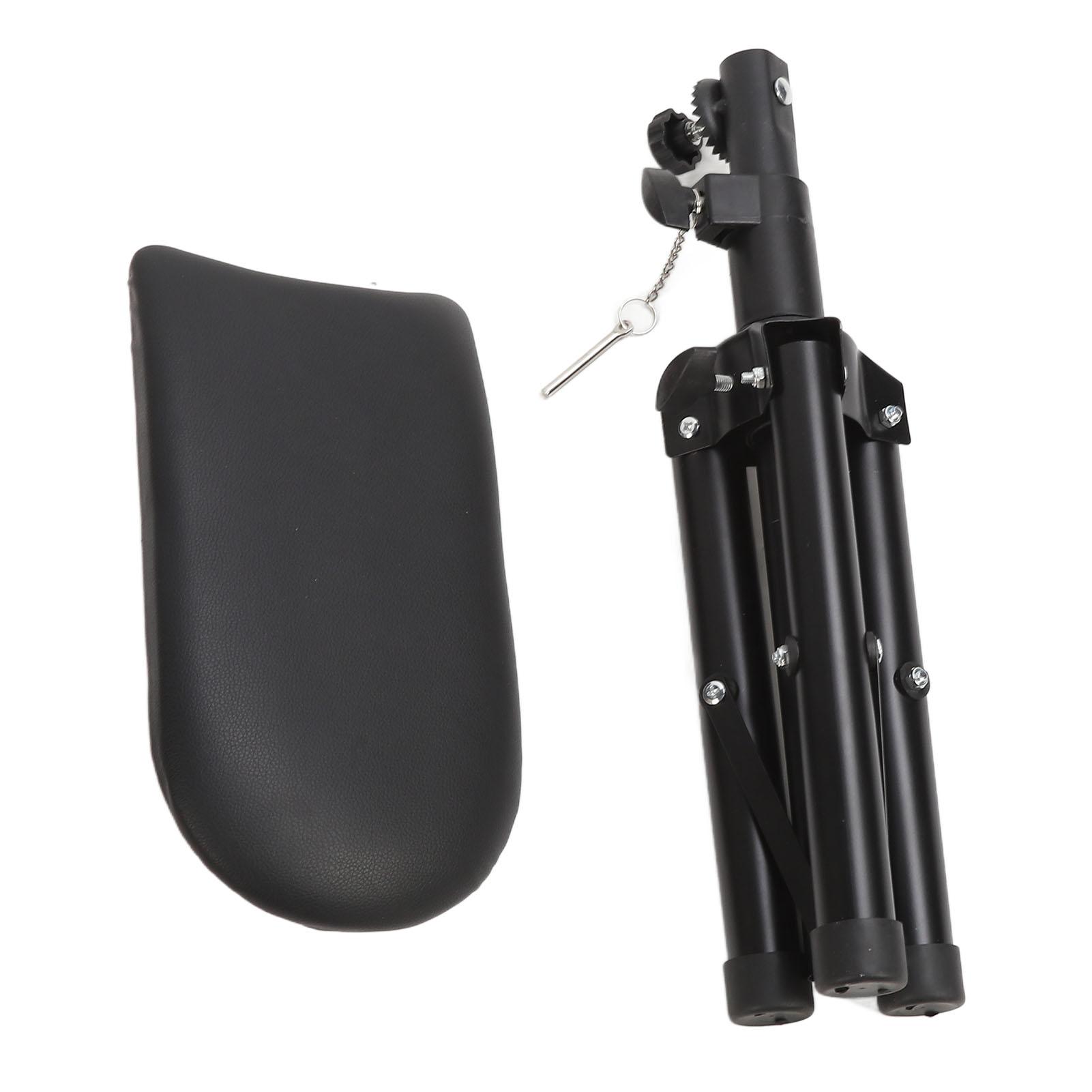 

Подставка для подлокотника Tattoo Armrest Stand из искусственной кожи с регулировкой высоты и угла наклона подлокотника Tattoo Arm Rest Tripod черного цвета
