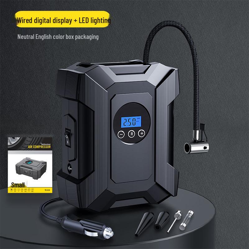 Portable 12V Multifunctional Electric Car Tire Inflator