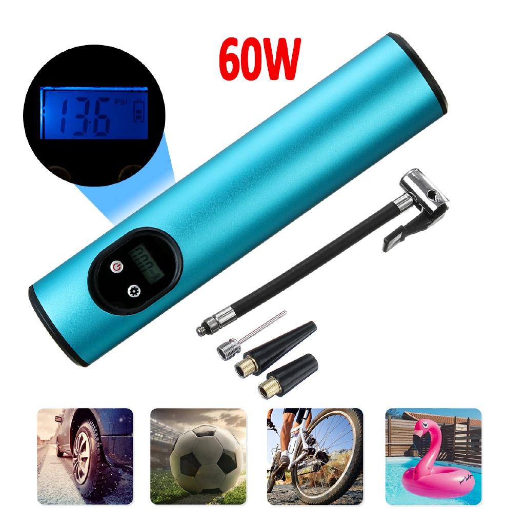 

6000 мАч 150 фунтов на кв. дюйм Автомобильный надувной воздушный насос USB-интерфейс Беспроводной воздушный компрессор Автомобильный Мини-велосипедный насос Накачка шин мотоцикл