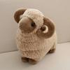 38 CM Sheep Plush Toys Simulation Stuffed Animal Soft Doll Real Life Plush Sheep Toys for Pupuy Baby Kids Gift