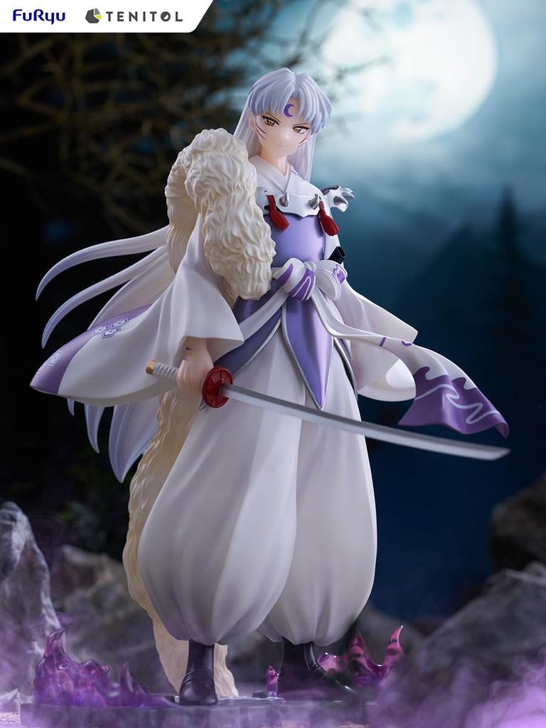 Furyu Inuyasha TENITOL Sesshomaru Höhe 200 mm bemalte komplette Figur ca.. Nicht maßstabsgetreues ATBC-PVC