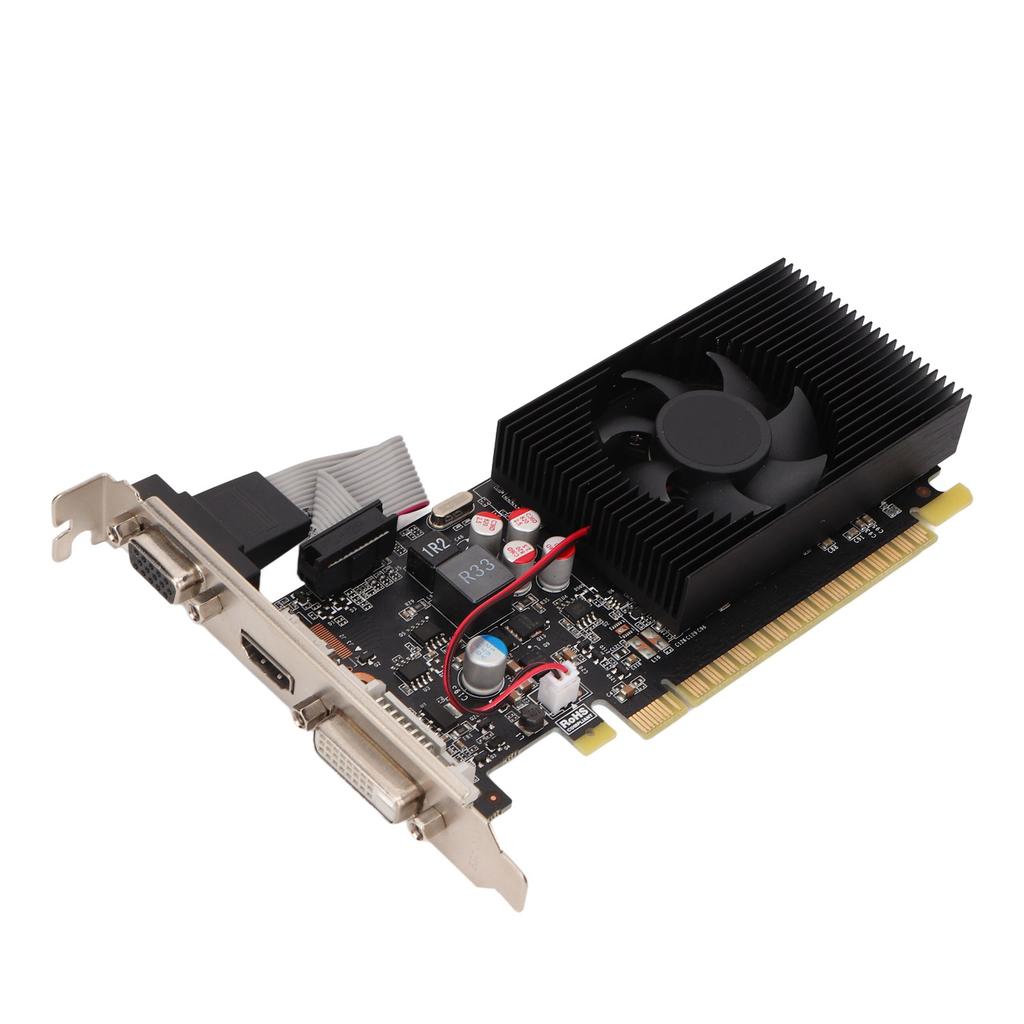GT730 Graphics Card 128 Bit 4GB DRR3 PCI Express 2.0 X8 HD Multimedia Interface DVI VGA PC Thin Graphics Card