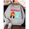 Unisex Kids Crewneck Sweatshirt For Over 4 Years Old Boys Girls Haunted By 67 Halloween Pumpkin Bat Ghost Mummy Drip Pullover Top For 4-12 Children