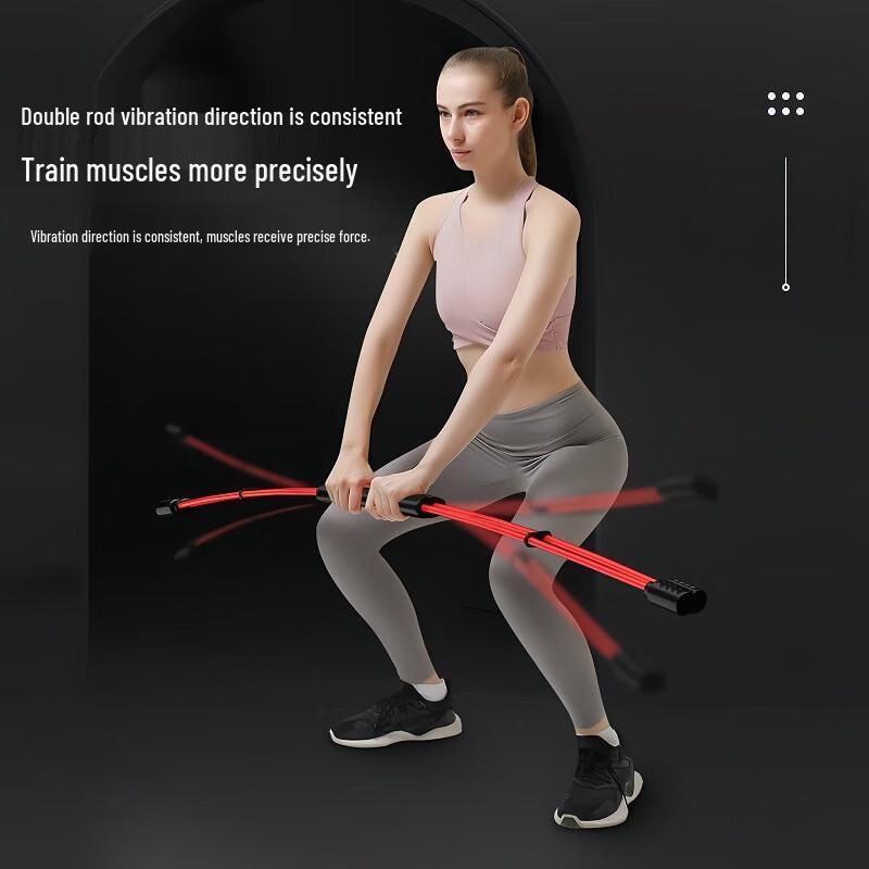 WEZHO Adjustable Double Flexi-Bar Set