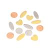 10-20pcs 6-35mm Stainless Steel Charms Round Dog Tag Pendant Stamping Blanks Pendants For Necklaces DIY Jewelry Making Wholesale