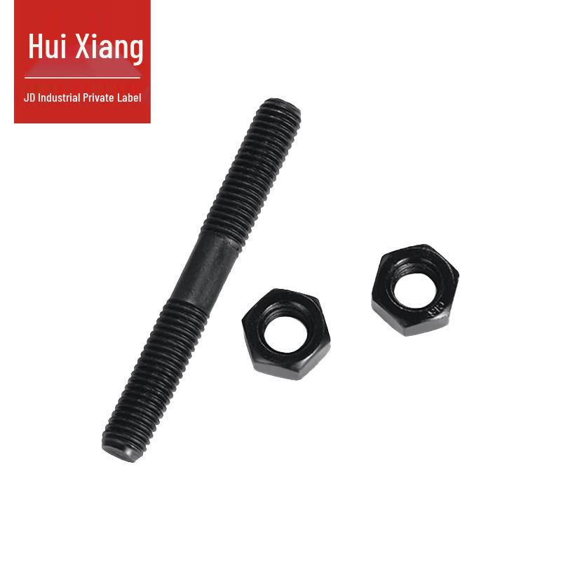 Blackened Carbon Steel Grade 8.8 Double-Ended Stud Bolt
