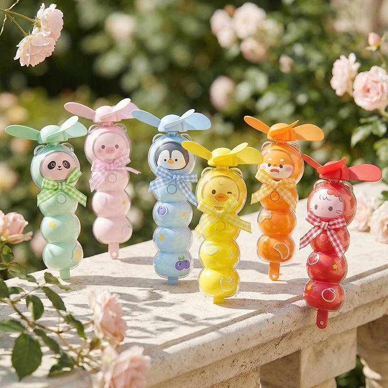 New Flower Mini Portable USB Handheld Fan - Summer Fresh and Compact Electric Fan