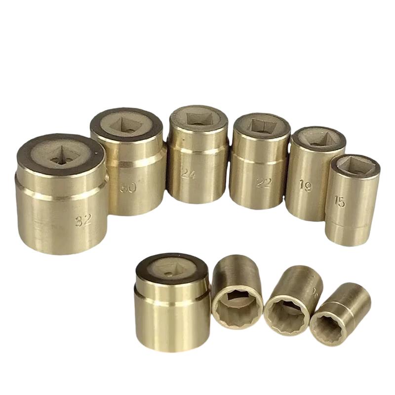Handaojiangzao Copper Alloy Manual Socket Wrench Set