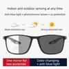 New TR90 Bifocal Reading Glasses Unisex Fashionable Photochromic Reading Glasses with High-Definition Blue Light Protection +4.0